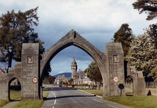 The village of Edzell