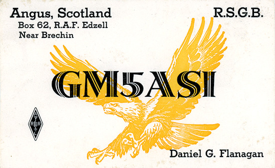 GM5ASI QSL card