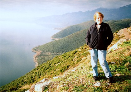 Ivanichike at large lake in Agrinyo, Greece