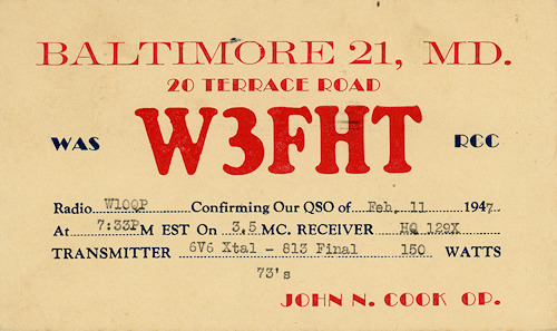 W3FHT 1947