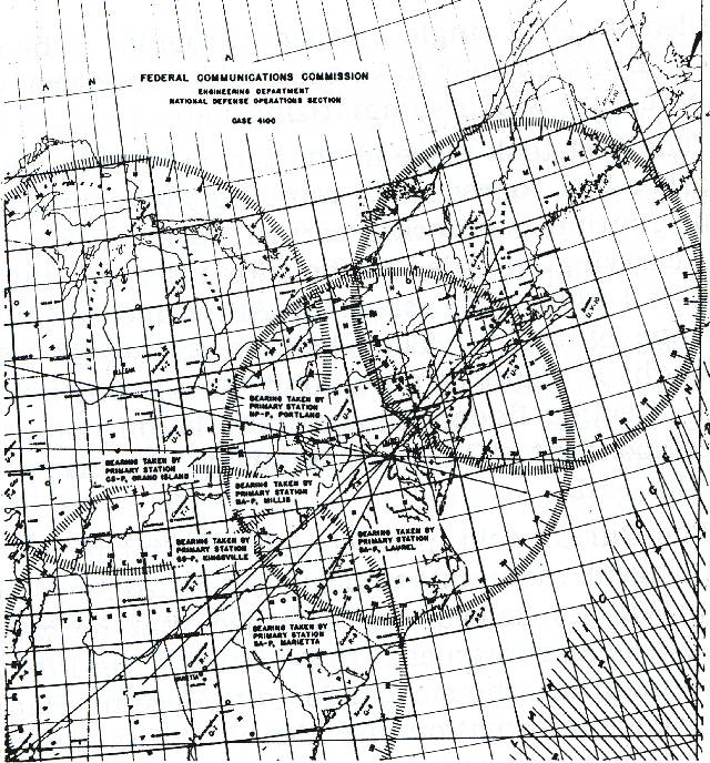 Primary Station bearing plot