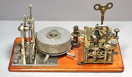 Machine to send morse code for exams circ 1920s