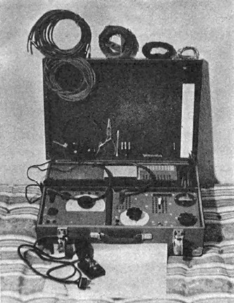 Suitcase transmitter used by German spies