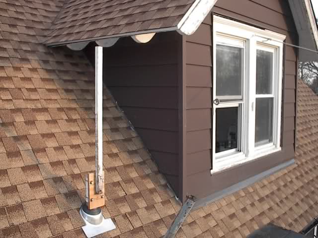 Old antenna mounting location