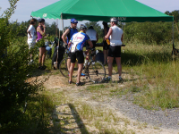 [ Getting some refreshments ]