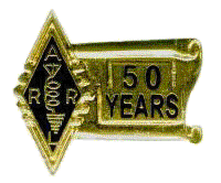 ARRL 50 Year Pin