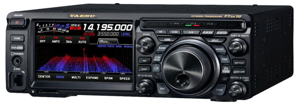 A close-up of a radio

Description automatically generated