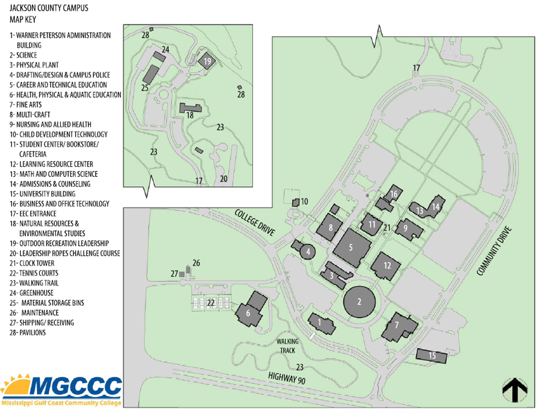 MGCCC Campus Map