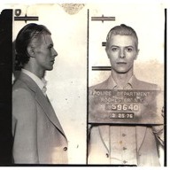 David Bowie -Arrested in Rochester, New York in March, 1976 on a felony pot possession charge.