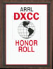 My DXCC Honor Roll Award