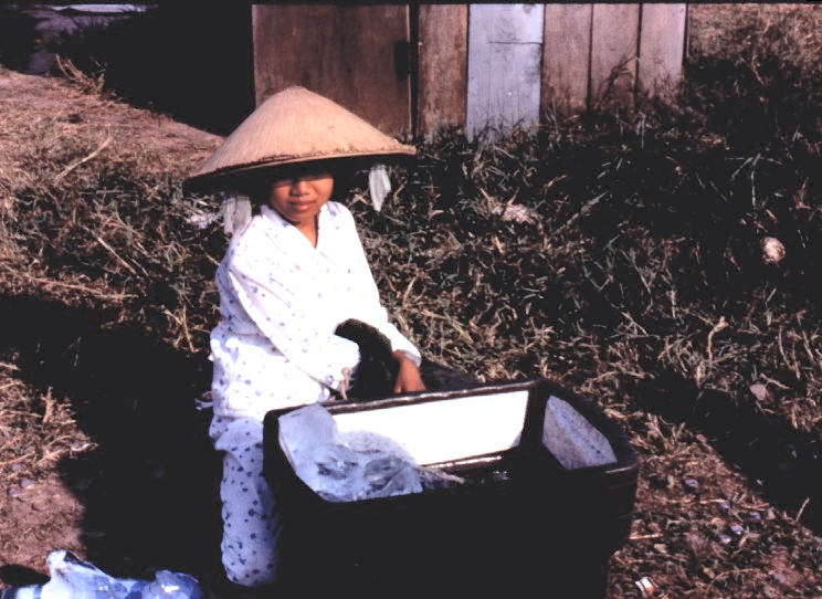 A young Vietnamese girl.
