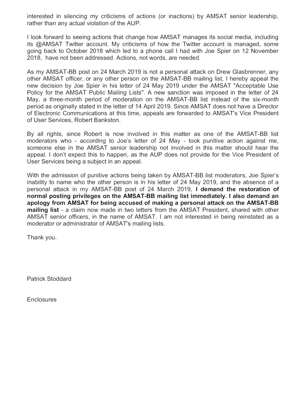 Letter from WD9EWK on 28 May - page 3