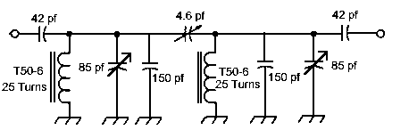 40 Meter Bandpass Filter