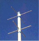 Fixed antennas for low-orbit satellites