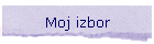 Moj izbor