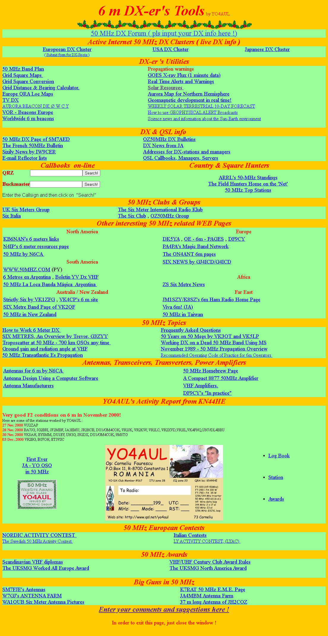 Pagina dedicata benzii de 6m