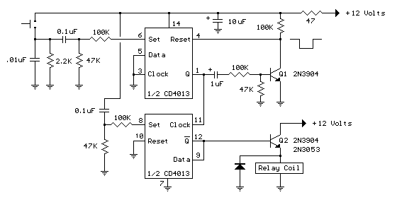 Circuits Controlling Relays page