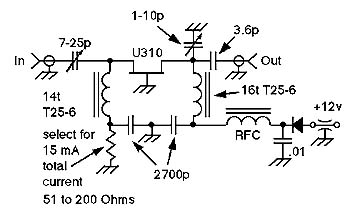 U301 FET preamplifier