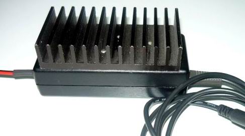Laptop charger on 24v