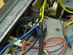 FM-828U AUX Switch Wiring Connections, Click For Larger Photo (82K), Will open in a new window.