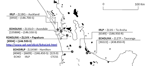 VOIP stations in upper North Island, New Zealand