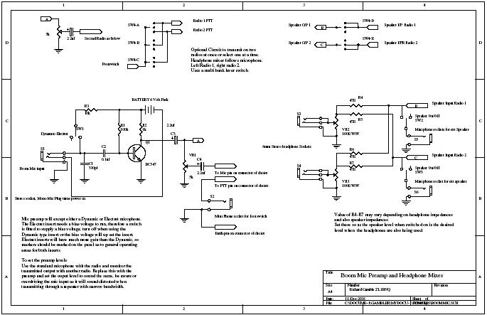 CLICK for the .pdf file of this pic.  Boom Mic/ headphone switching circuits