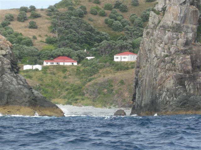 Curvier Island lighthouse keepers houses