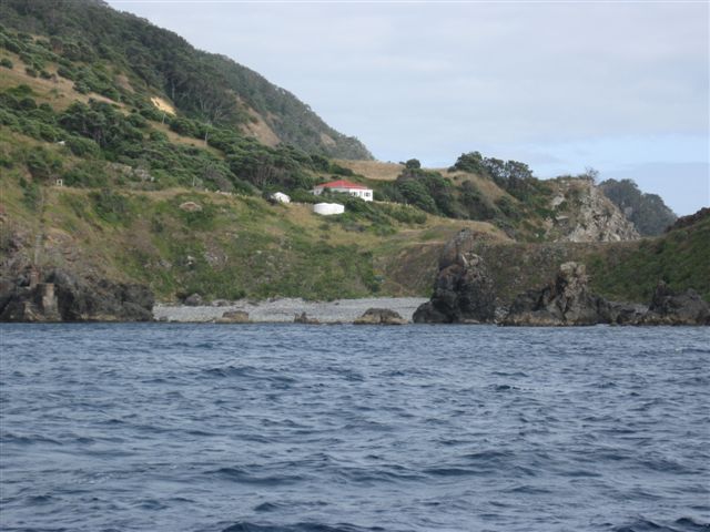 Curvier Island lighthouse keepers houses