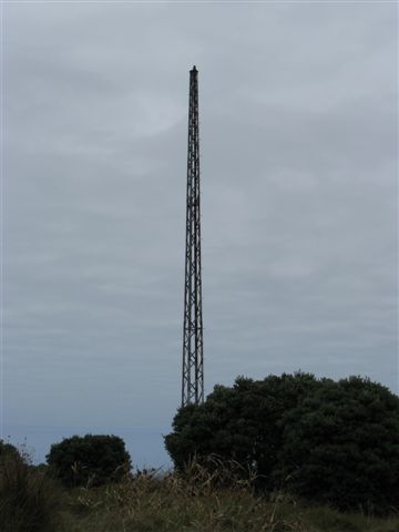 Curvier Island radar tower