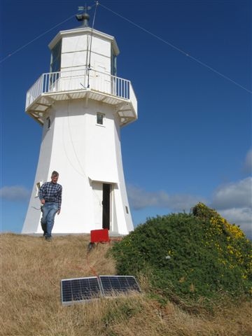 Pencarrow Lighthouse (upper) - Wellington Harbour